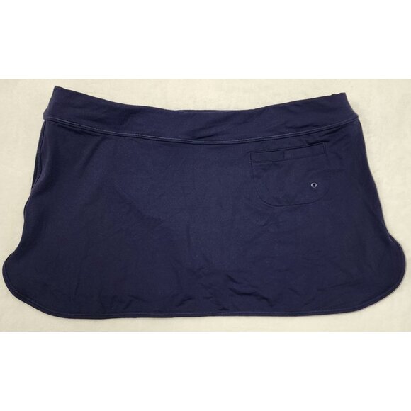 Athleta Tidal Swim Skirt Navy Large - Picture 3 of 8